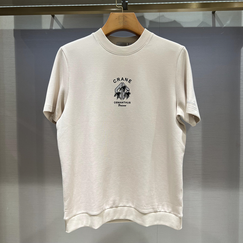 2024新款迪赛DEICAE专柜正品男士夏季短袖针织衫休闲T恤114131382