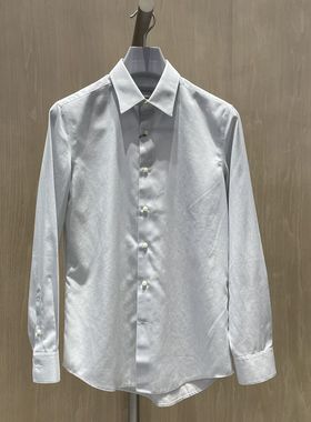 2022新款卡尔丹顿专柜秋季正品男士纯棉长袖衬衫 KCAW13555SYN2