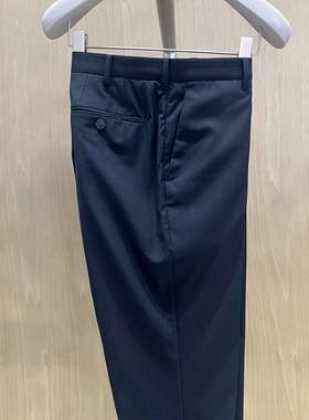 2024新款卡尔丹顿专柜春季正品男士套西羊毛西裤 KEAS12602NAN6