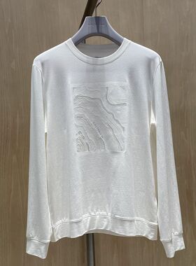 2023新款卡尔丹顿专柜男士长袖针织休闲上衣卫衣2色KDBS15400RA