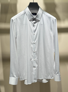 新款卡尔丹顿专柜春季正品男士长袖衬衫 衬衣上衣 AE5S03501PAW1