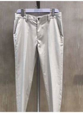 2022新款卡尔丹顿专柜春季正品男士直筒休闲长裤KCCS32201NAY5