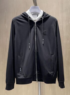 2023新款卡尔丹顿专柜正品秋男装休闲套装上衣外套 KDCS11700FAB1