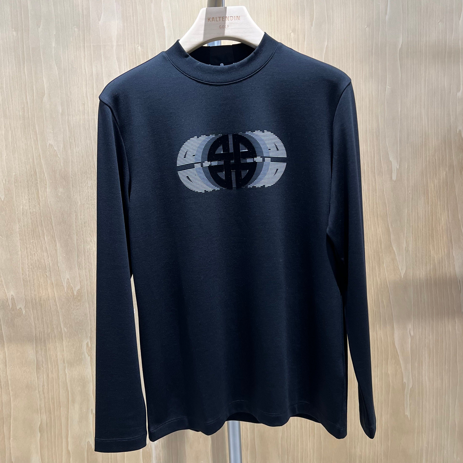 2025新款卡尔丹顿专柜正品男装针织休闲上衣长袖T恤SEMW20522RAB1