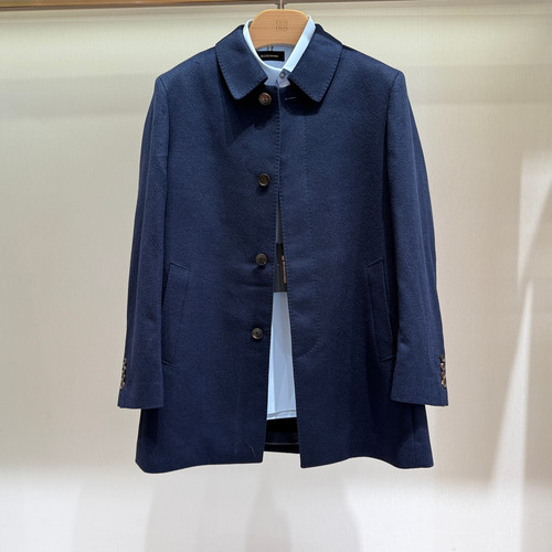 新款BOSSsunwen专柜正品秋冬男装毛皮服装毛呢大衣13442613346082