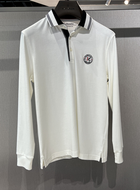 卡尔丹顿专柜正品秋季新款男士休闲长袖T恤衫2色 AD5W00505FAN5