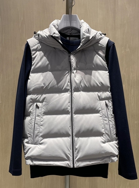 2022新款卡尔丹顿专柜秋冬正品男装鹅绒羽绒背心 KCBW45990FAG1