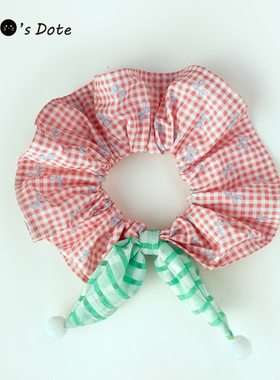 自制宠物口水巾大肠围兜可爱猫咪围脖蝴蝶结饰品中小型犬狗狗发圈