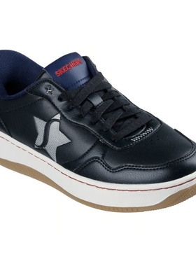 代购skechers斯凯奇女鞋舒适系带平底耐磨轻便防水运动板鞋185315