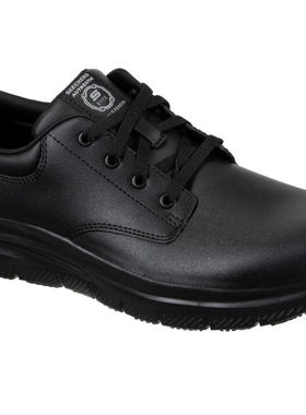 代购skechers男鞋舒适系带皮质轻便耐磨运动防水休闲鞋77513EC