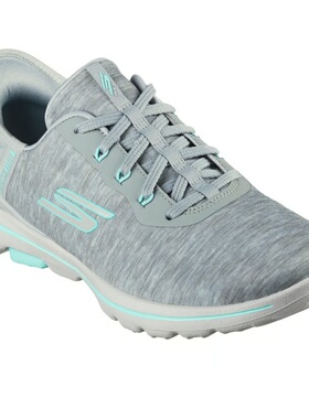 代购skechers斯凯奇女鞋舒适系带平底轻便时尚运动跑步鞋123085