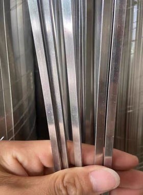 304不锈钢扁钢扁条不锈钢方钢方条实心方棒12345678㎜10 12 15 20