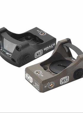 全金属全息镜瞄i准器高清虹膜rmr红点镀膜底板模型弹弓可归零玩具