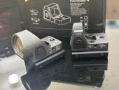 金属rmr全息红点模型瞄准镜高透虹膜可调节高清膜弹弓玩具配件