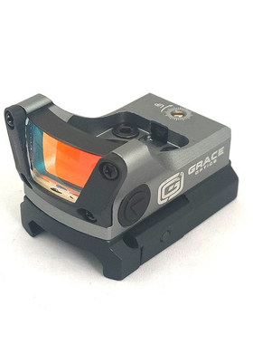 M1高质红点镜高清抗震高透光弹弓玩具可调防水RMR配件无边框折叠