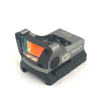 M1高质红点镜高清抗震高透光弹弓玩具可调防水RMR配件无边框折叠