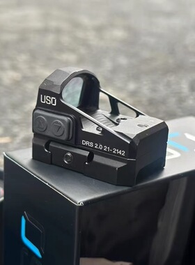 高品质USO DRS2.0高清虹膜可调节RMR可归零薄壁模型弹弓玩具备件