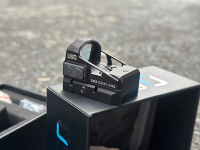 高品质USO DRS2.0高清虹膜可调节RMR可归零薄壁模型弹弓玩具备件