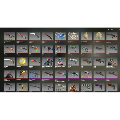 CSGO租号CS2完美世界5E官匹优先龙狙野荷潘多拉宝石迈阿密蝴蝶刀
