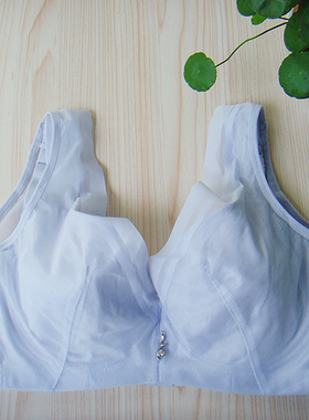 光面超薄杯文胸背心式内衣女75 B75C 75D 80B 90B