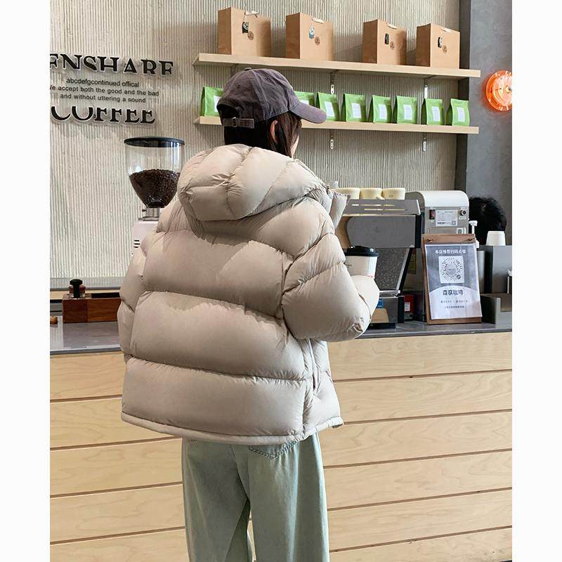 三星95白鸭绒羽绒服女短款2024新款冬季加厚连帽保暖面包服外套,女装/女士精品,羽绒服,淘宝优惠券,粉丝福利购,淘宝优惠卷