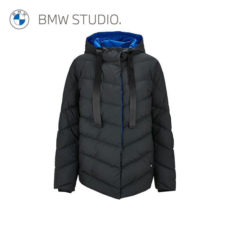 BMW studio宝马女装2023冬季连帽通勤羽绒服外套WL9W005XWP035