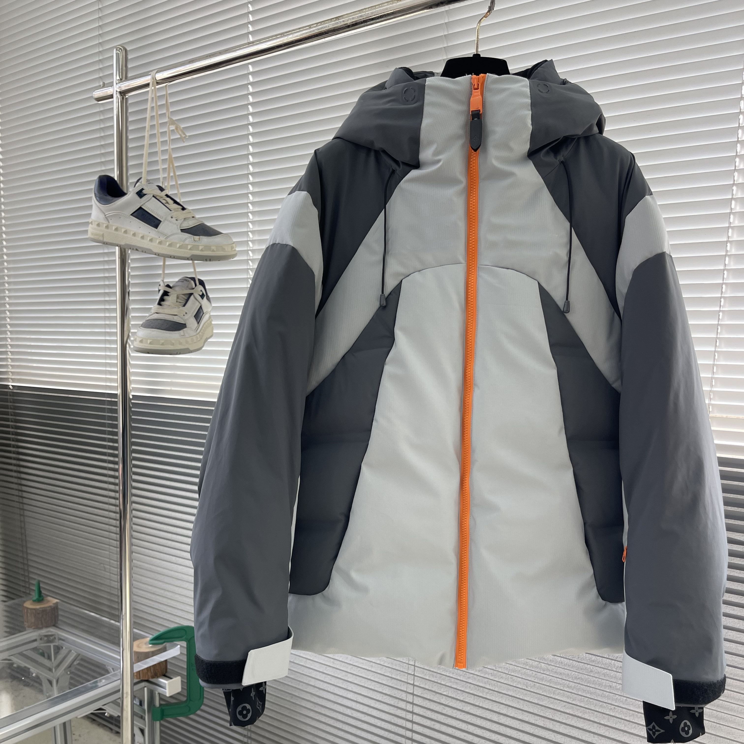 2025秋冬新款90白鹅绒科技尼龙面料拼色滑雪羽绒服男女外套,男装,羽绒服,淘宝优惠券,粉丝福利购,淘宝优惠卷