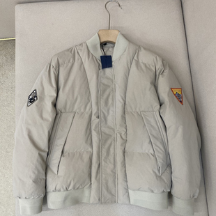 美式复古飞行员夹克男冬季加厚保暖棉衣外套立领拉链