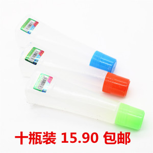 十瓶装沪花液体胶水200型海报广告合成胶海绵头瓶装办公胶水包邮