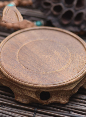 香炉底座底座实木工艺品