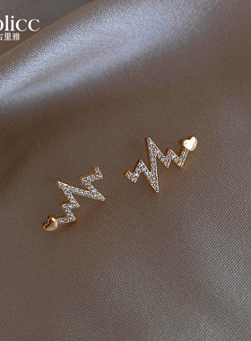 古里雅精致耳环女耳钉2026新款爆款独特气质韩系耳饰925纯银银针