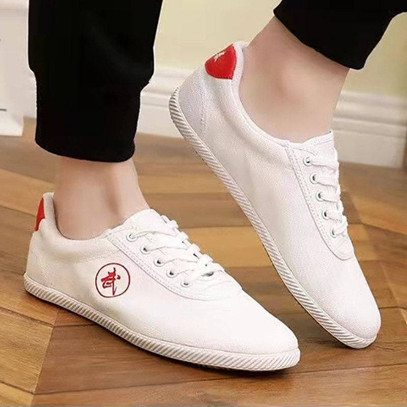 透气舒适帆布武术训练鞋