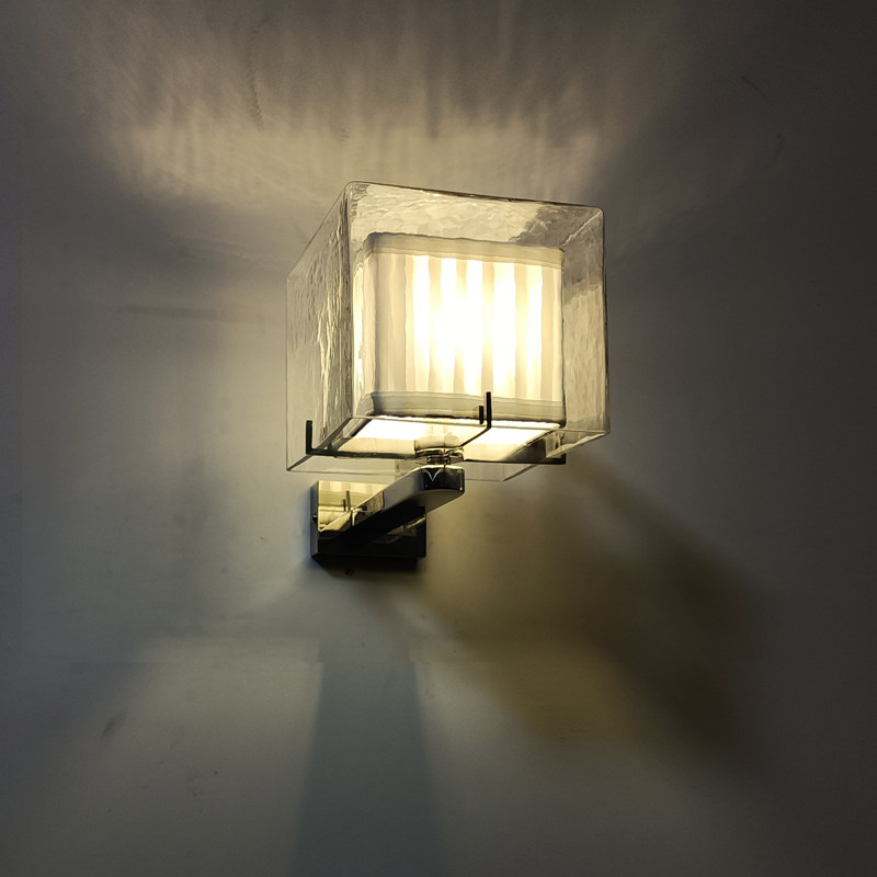 新款新中式高级美式简约卧室灯轻奢酒店床头订制会所过道壁灯高档