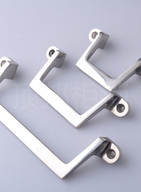 304不锈钢柜门拉手LS211-2-3电气柜门拉手抽屉柜工业设备箱门把手