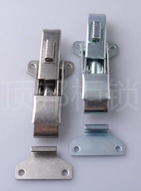 加厚304不锈钢搭扣DK606 汽车箱集装箱拉扣防松紧锁扣 动机车箱扣