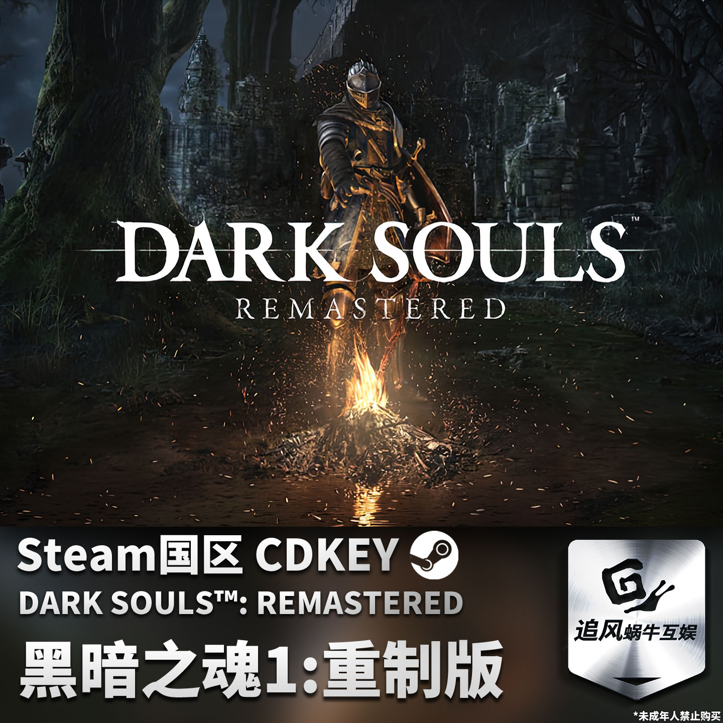 Steam 正版 PC 游戏 黑暗之魂1:重制版 国区激活码 CDKEY