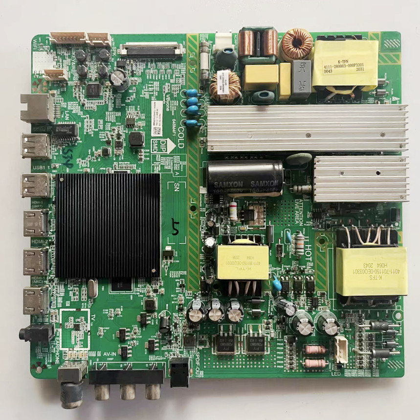 夏普 4T-C50CEXA主板648M4F1 4715-M648M4-A2233G01屏V500DJ7-QE1