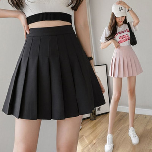 百褶裙无内衬无打底小妈短裙裤 jk半裙热辣百折裙半身超短超火