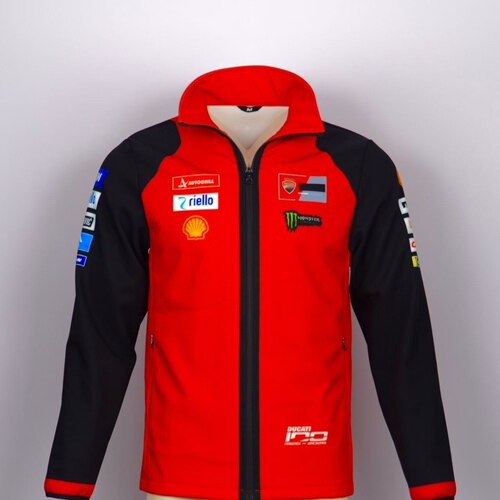 达喀尔外套曼岛TT卫衣MotoGP车队服赛车服WSBK厂队服防风加绒冬款