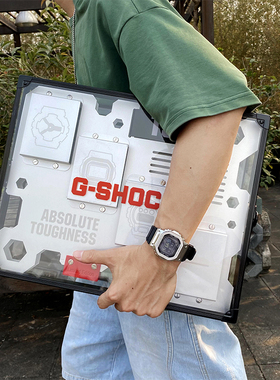 CASIO卡西欧手表男金属系列GM-6900/5600/110-1A三合一神盒限量款