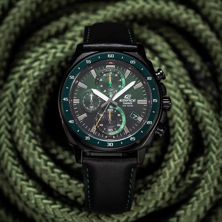 casio 卡西欧 edlflce系列 简约时尚防水男腕表 efv-600cl-3 efv