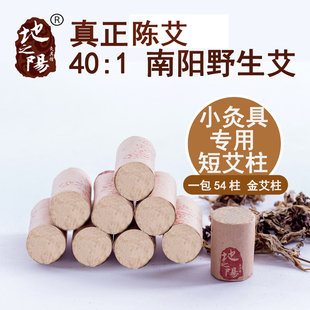 1金艾柱三年陈年艾灸艾绒艾草艾叶制品家用野生艾炙条 地之阳40