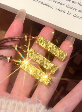 合金吊坠南非矿金【八方来财】孟加拉赤金 北欧金 锡金里外一色