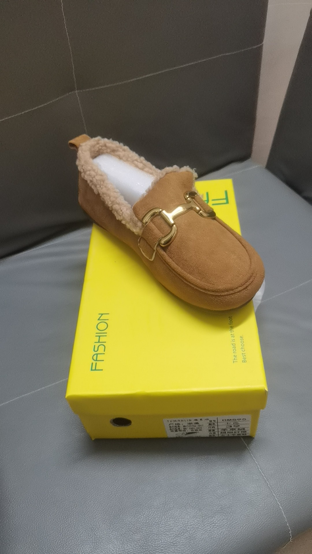 淘宝尾货捡漏绒面羊绒毛毛鞋软底平底舒适保暖专柜正品,女鞋,浅口单鞋,淘宝优惠券,粉丝福利购,淘宝优惠卷