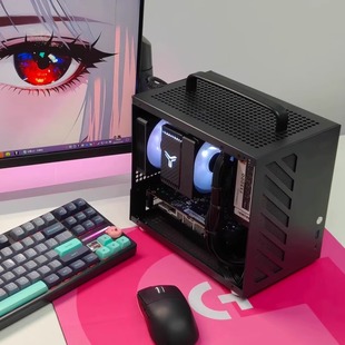 打瓦 mini电脑独显3060畅玩3A三角洲 迷你台式 电脑主机ITX手提式