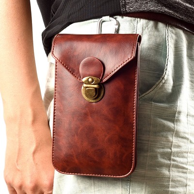 5-7男士多功能工地干活手机包