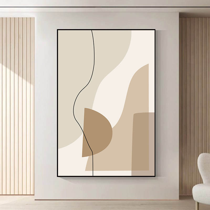 现代简约侘寂风客厅装饰画沙发背景墙极简意式三联挂画肌理感壁画,家居饰品,现代装饰画,淘宝优惠券,粉丝福利购,淘宝优惠卷