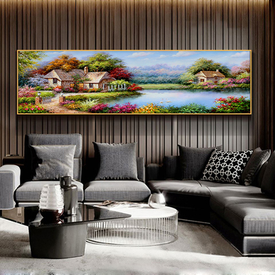 靠山欧式风沙发客厅装饰画