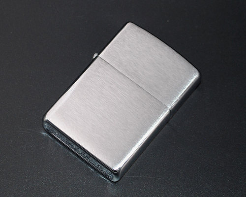 zippo基础款镀铬年份光板机