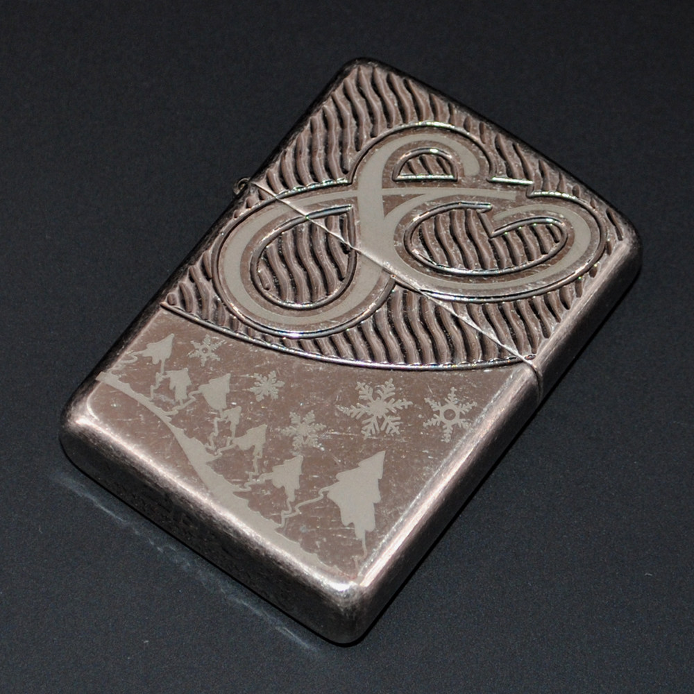 原装正品Zippo打火机-精品收藏-2012年Zippo80周年圣诞特别版